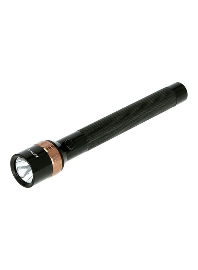 Krypton KNFL5120 Rechargeable LED Flashlight - Black/Copper