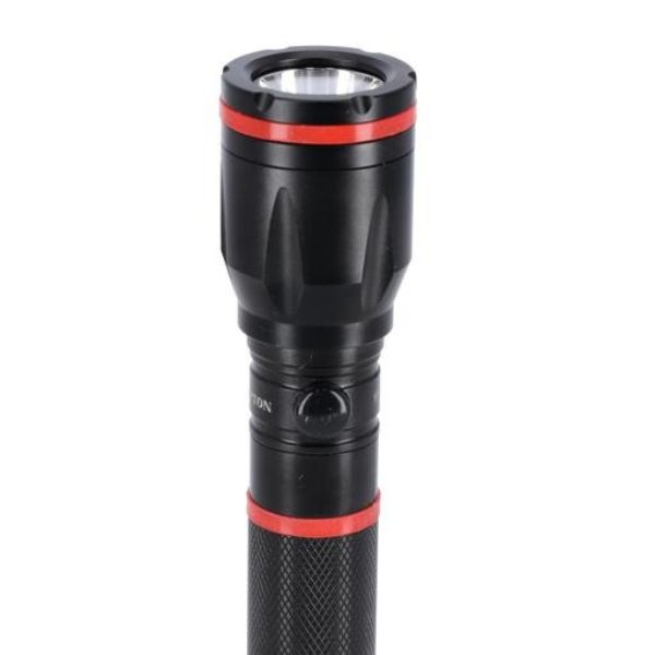 Krypton Rechargeable LED Flashlight, KNFL5162 - Black