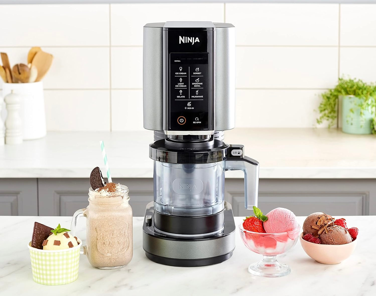 Ninja CREAMi Ice Cream & Frozen Dessert Maker