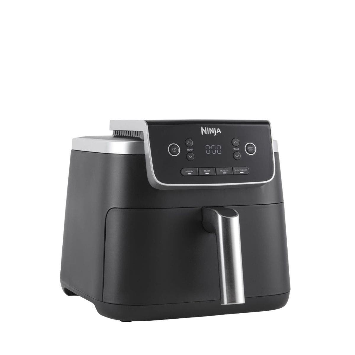 Ninja Air Fryer Pro 4L AF140ME 4-in-1 Single Non-Stick Drawer 1500W - Black