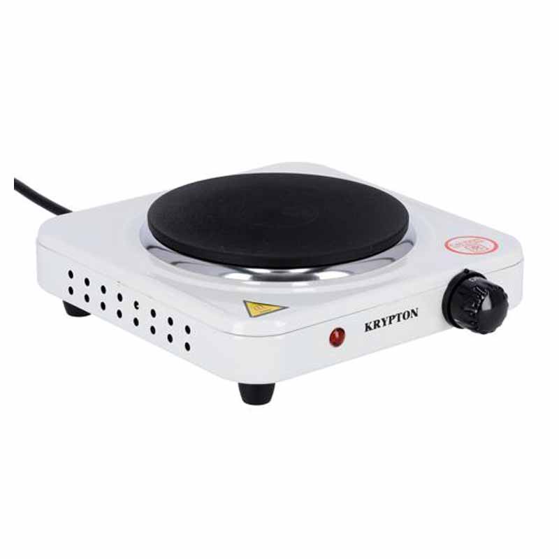 Krypton Single Burner Hot Plate 1000 W KNHP5305 - White