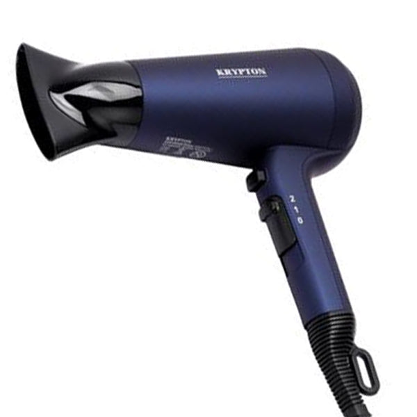 Krypton Portable 2 In 1 Hair Dryer & Straightener - Blue