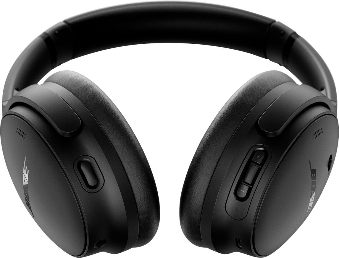 Bose Quiet Comfort Wireless Noise Cancelling Over-the-Ear Headphones - Black