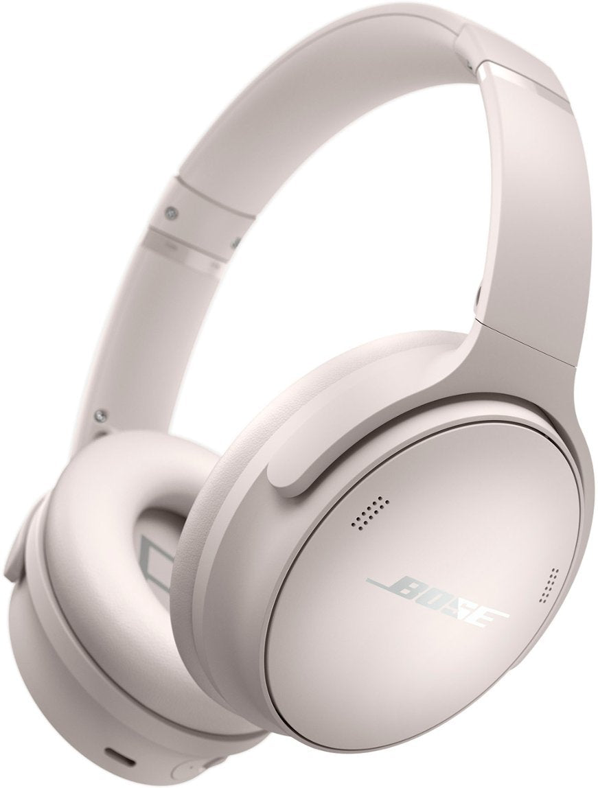 Bose Quiet Comfort Wireless Noise Cancelling Over-the-Ear Headphones - White Smoke