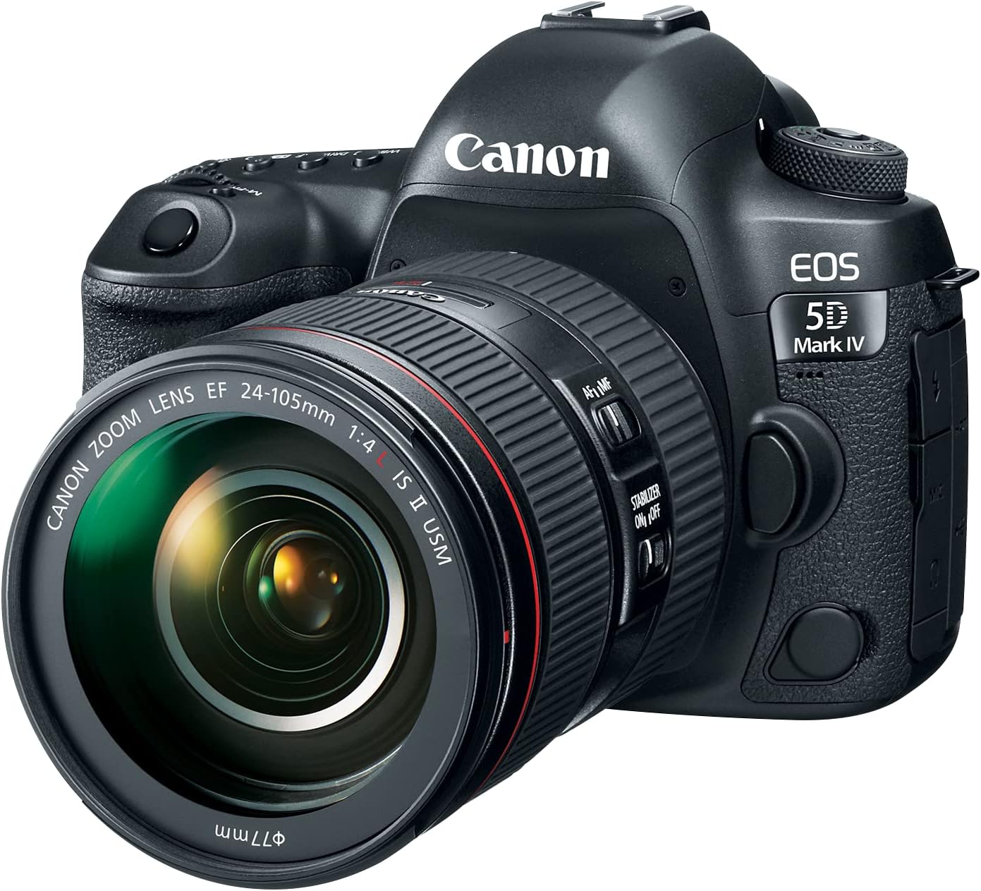 Canon EOS 5D Mark IV 24 105mm F/4L Is Ii USM Lens 30.4MP, Dslr Camera, Black, 5D Mark IV + Ef 24 105mm F/4L IS Ii USM