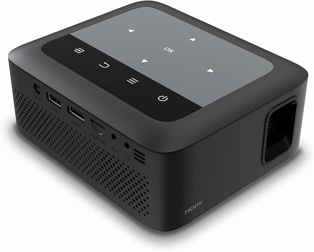 Philips NeoPix 110, True HD 720p Mini Video Projector with intergrated Dual Band Wi-fi Screen mirroring