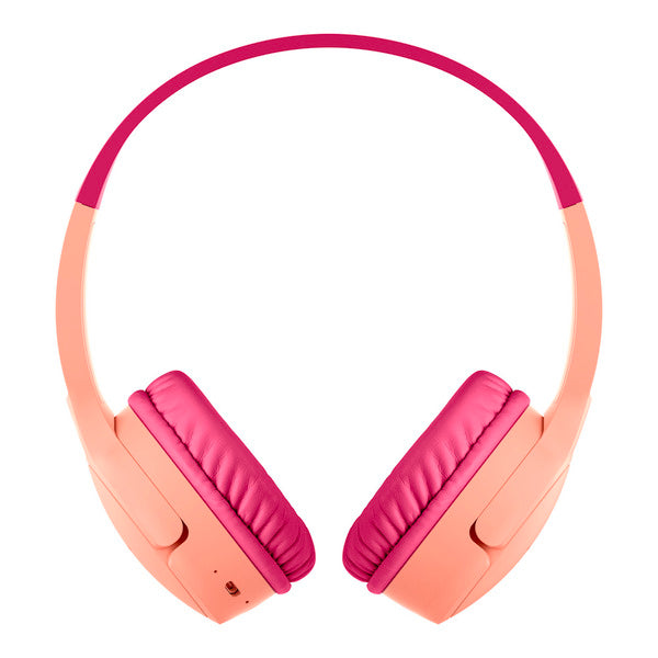 BELKIN SoundForm Mini Kids On-Ear Wireless Headphones - Pink