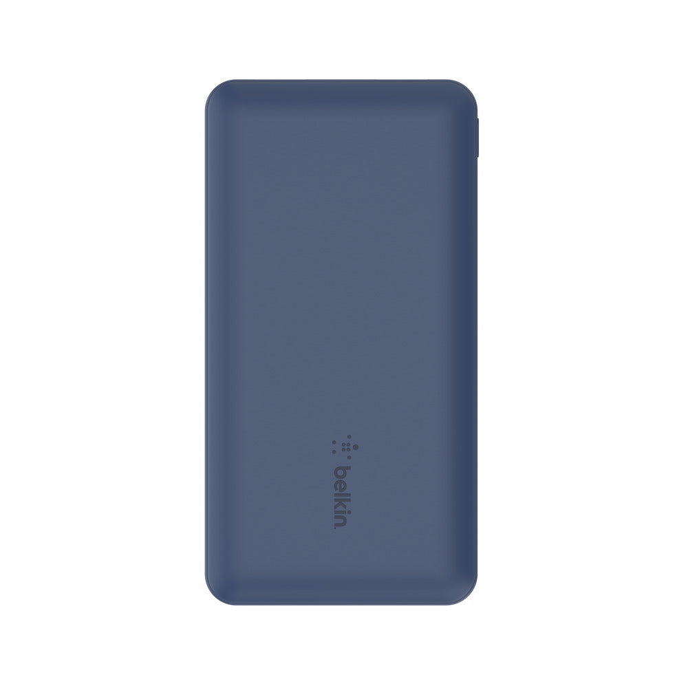 BELKIN BoostCharge Power Bank 10K mAh 15W Quick Charge 2x USB-C, 2x USB-A Ports - Blue