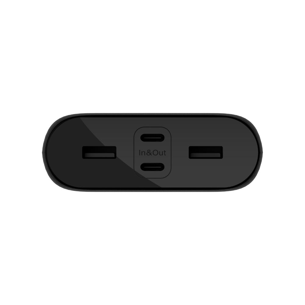 BELKIN BoostCharge 26K mAh Powerbank with USB-C & USB-A Ports Fast Charge - Black