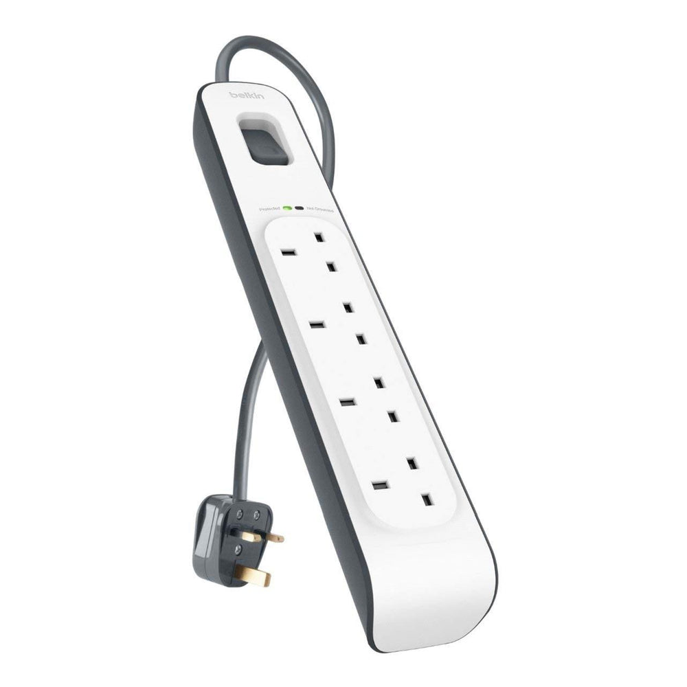 BELKIN 4 Way Surge Protection Strip - 2M