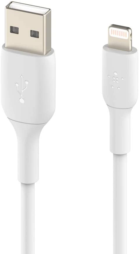 BELKIN Boost Charge USB-A to Lightning PVC Cable 1Meter - White