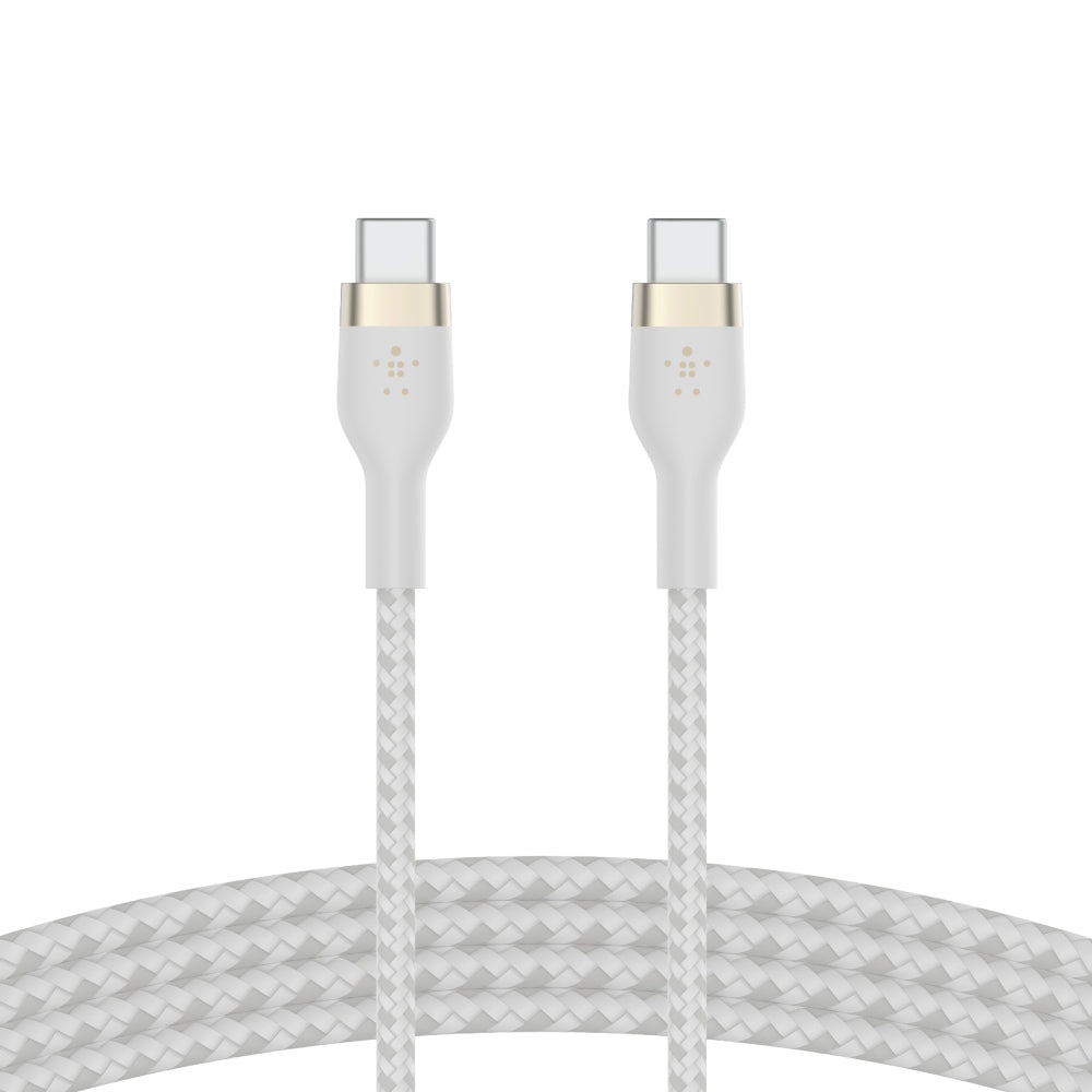 BELKIN Boost Charge USB-C to USB-C Braided Cable 1 Meter - White