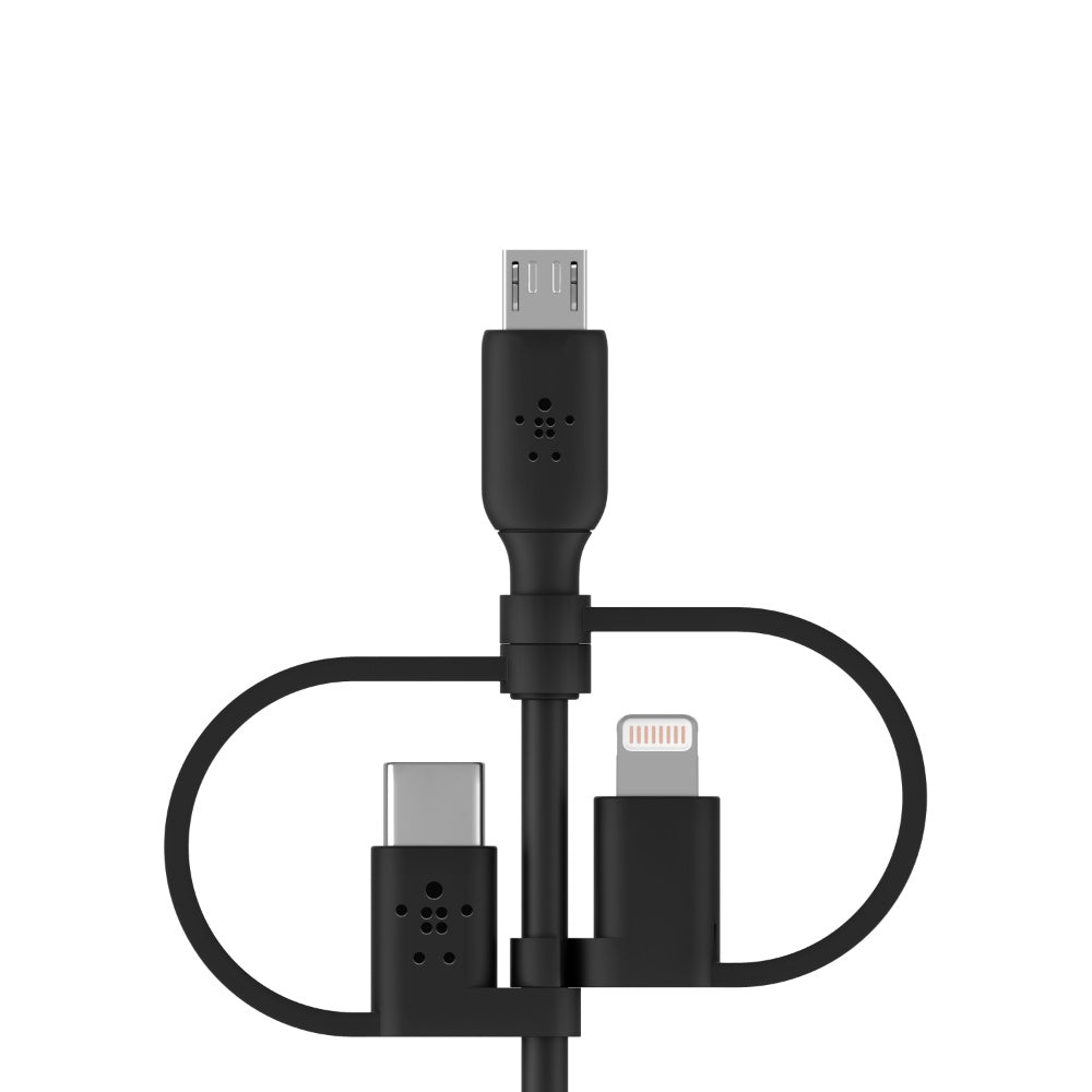 BELKIN BoostCharge Pro Universal - All in 1 Cable 15W - Black