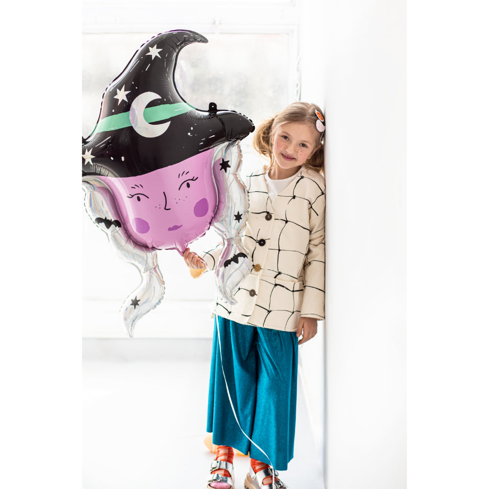 Foil balloon Witch, 73,5x101 cm - Mix