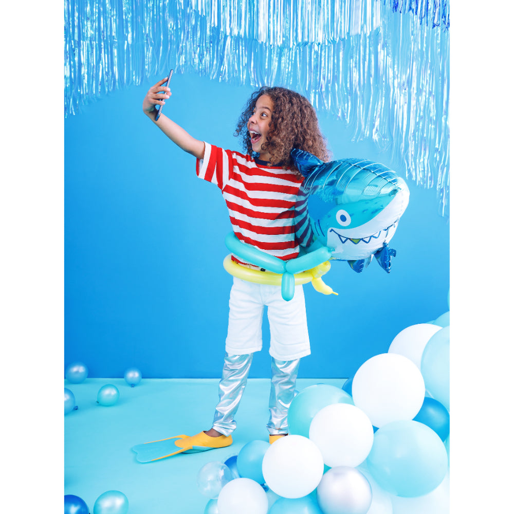 Foil balloon Shark, 102x62 cm - Mix