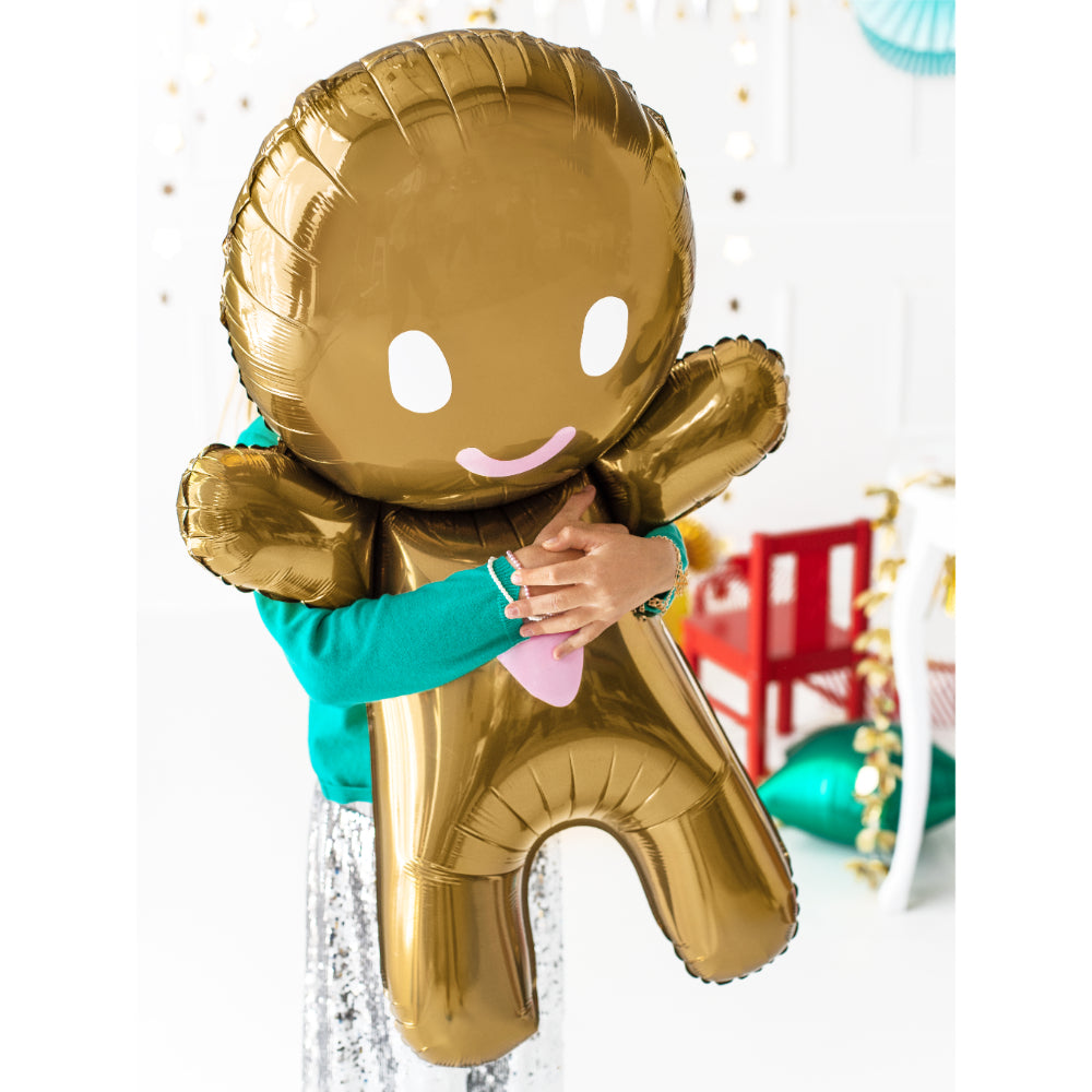 Foil Ballon Gingerbread Man, 67x97 cm - Mix