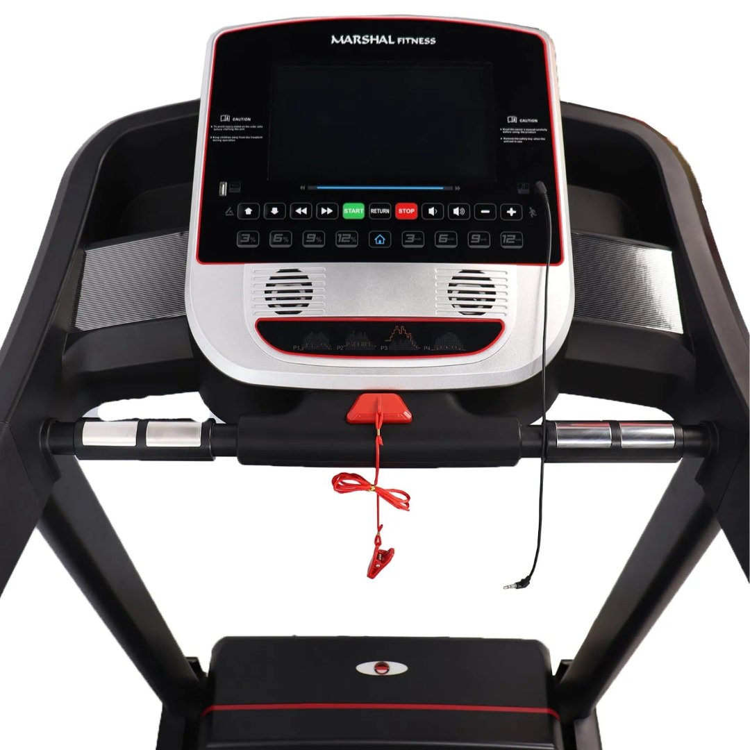 Marshal Fitness Home Treadmill with 10