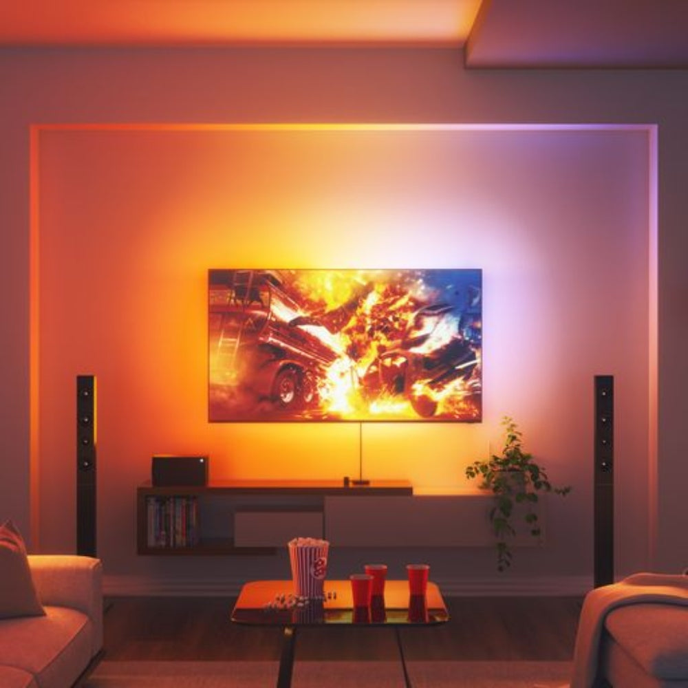 NANOLEAF 4D Tv Screen Mirror with Lightstrip Smk 5.2 Meters for TVs up to 85 (216cm) - UK