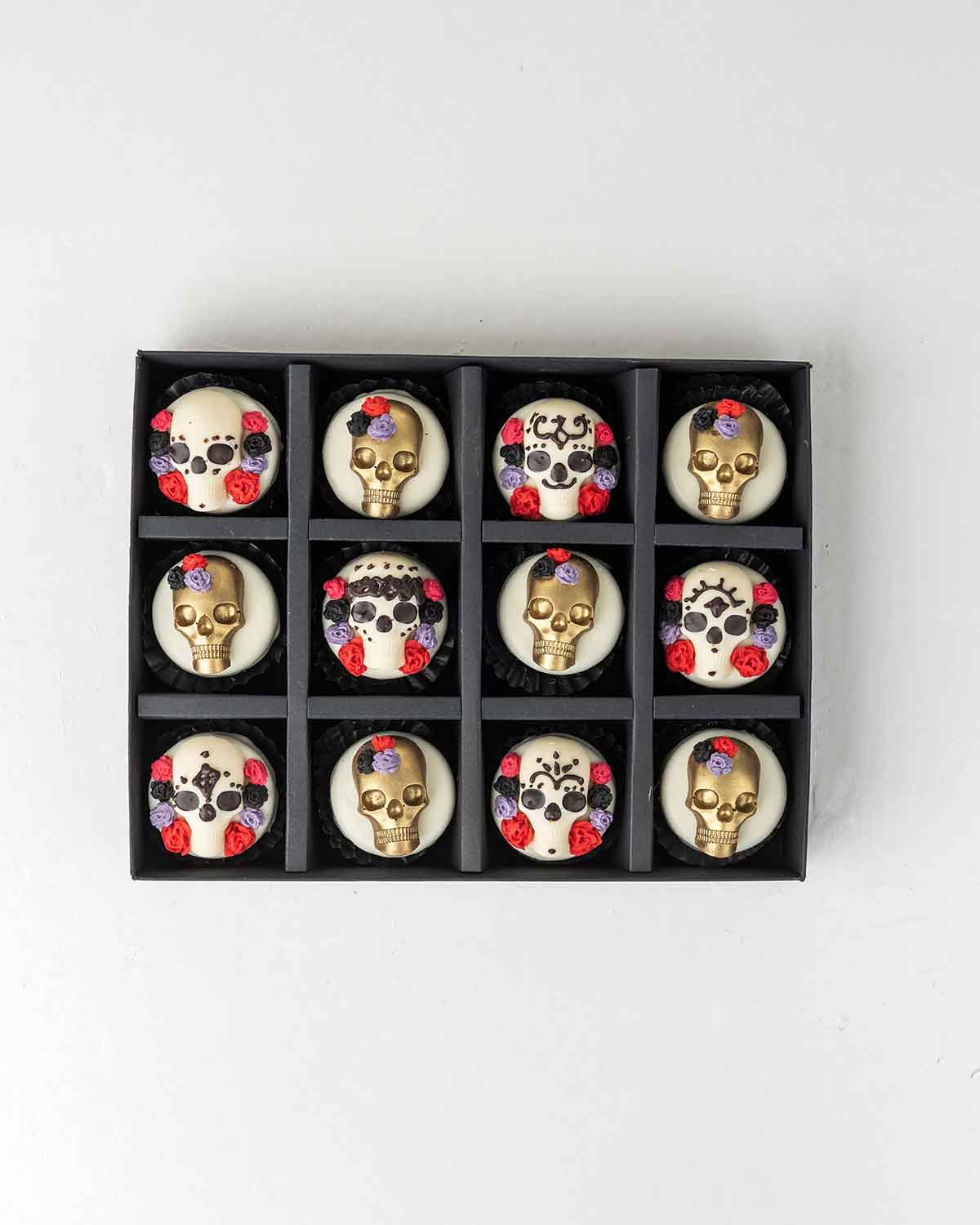 Halloween Golden Skull Oreos