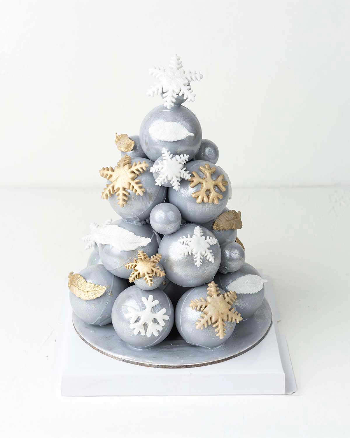 Small and Large Chocolate Bauble Tree