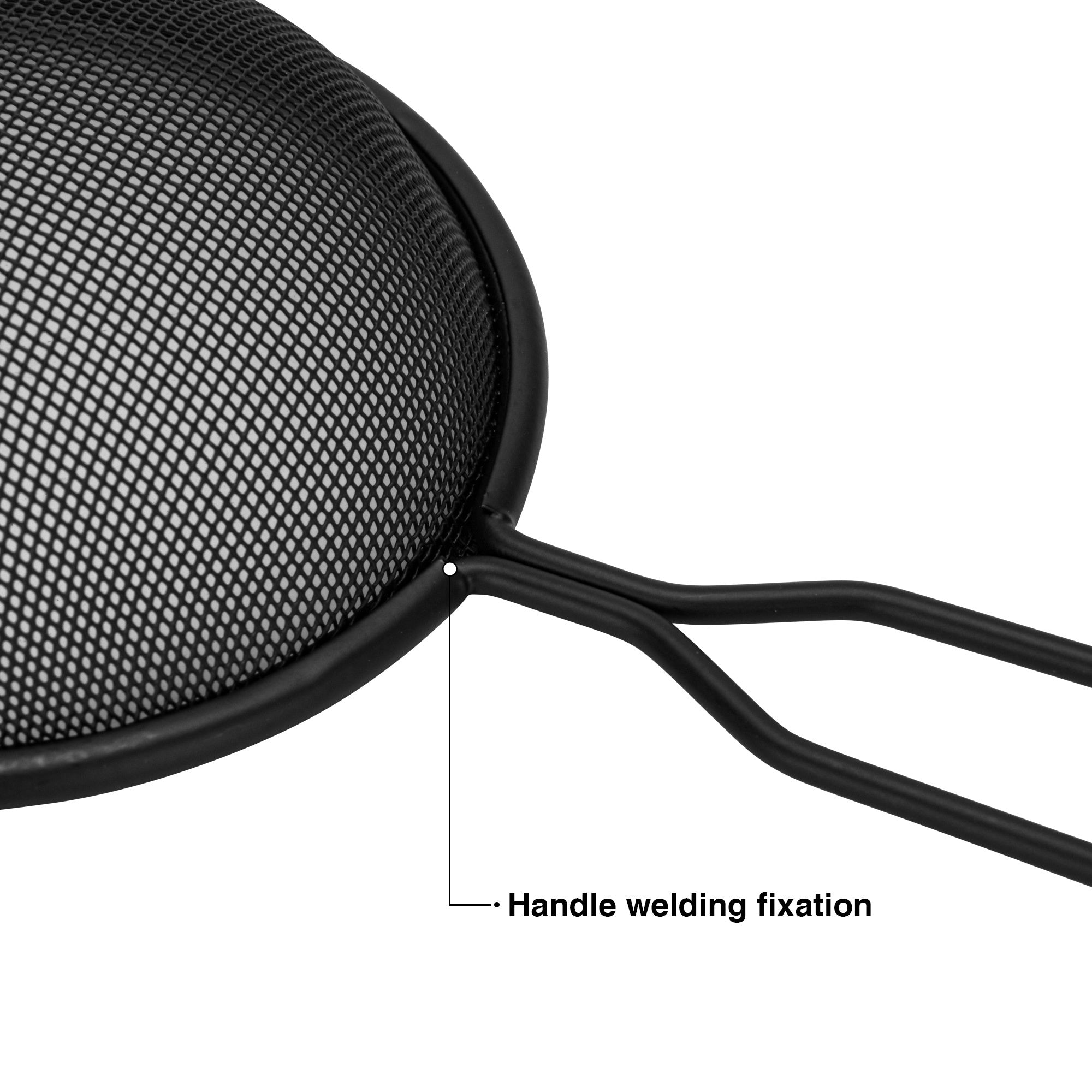 Fissman Fine Mesh Strainer 20cm with Handle Hang Hole