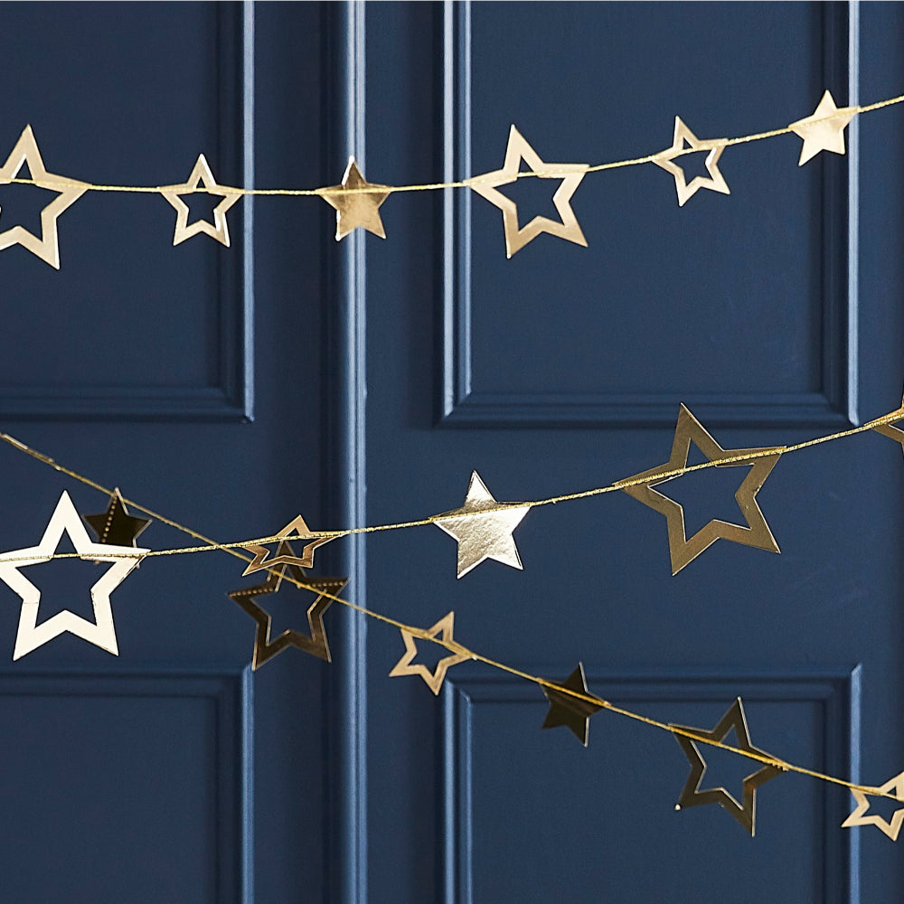 Gold Star Garland