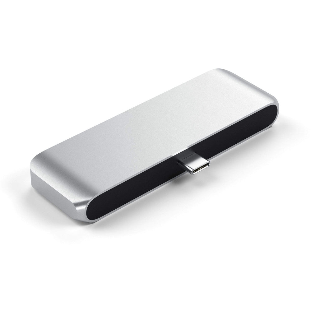 SATECHI Aluminum Type-C Mobile Pro Hub for iPad & Type-C Smartphones/Tablets - Silver