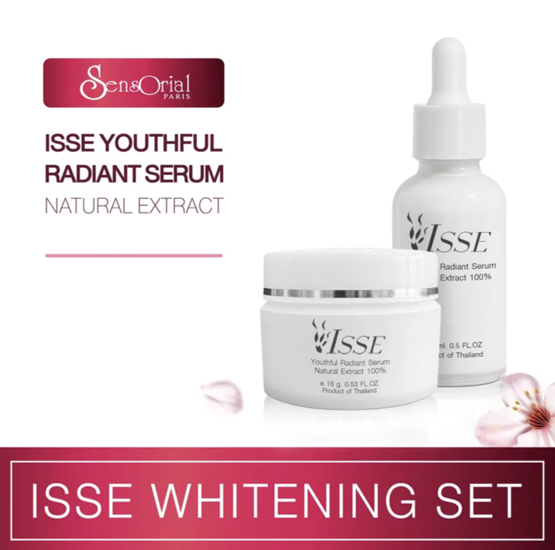 ISSE YOUTHFUL WHITENING SET – (Day Serum 15 ml. X Night Cream 15 g.)