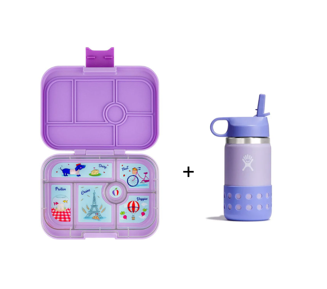 Yumbox 6 Compartment Lunchbox in Lulu Purple Paris