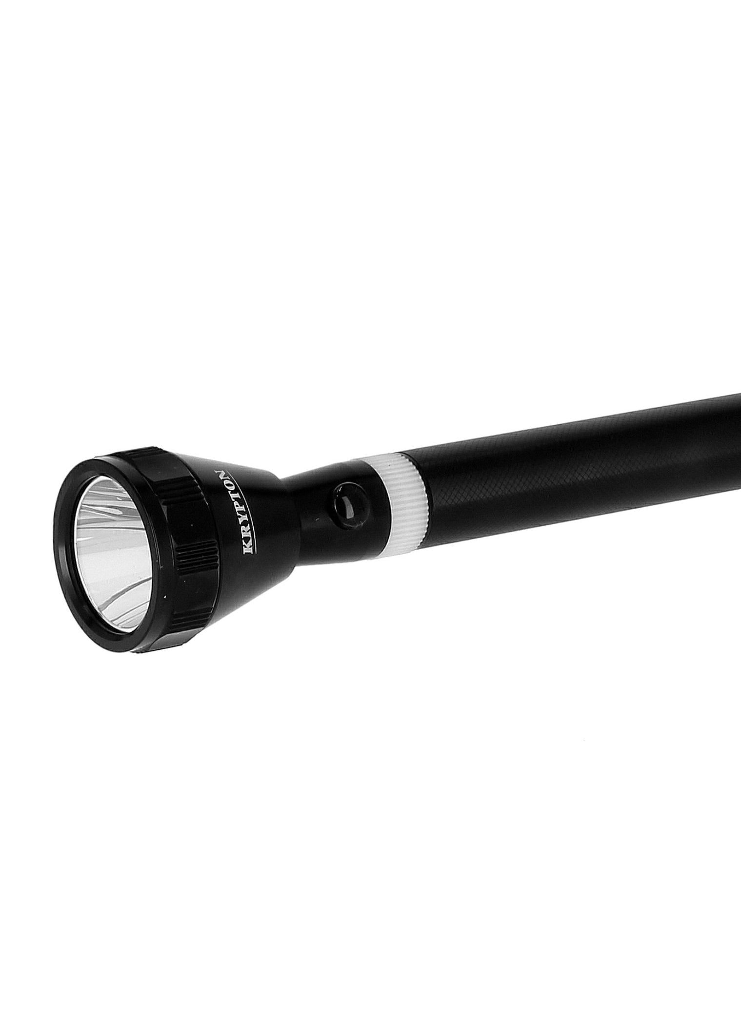 Krypton Rechargeable LED Flashlight - Black