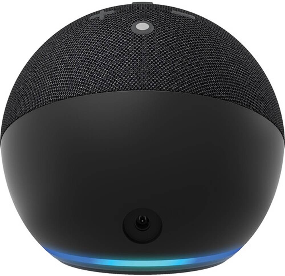 Amazon Echo Dot 5th Gen (2022), Stream Music, Podcasts & More, Alexa Digital Assistant Built-In, BT / Matter & Wi-Fi Connectivity, Mic Off Button, Multilayered Privacy Features, Charcoal