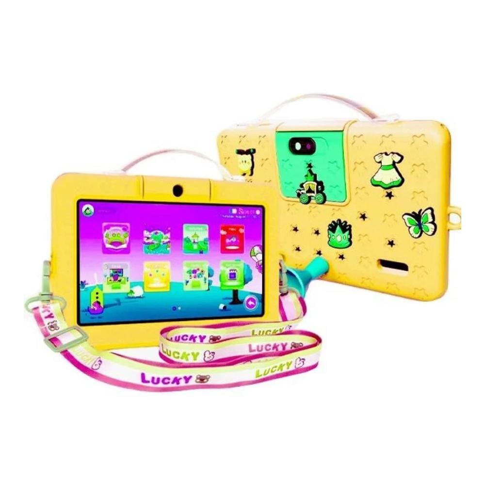 Oteeto Tab 5 Travel Mate 7 inch IPS LED Display 5G Wifi Kids Tablet with 4GB RAM and 128GB ROM and 300OmAh Battery