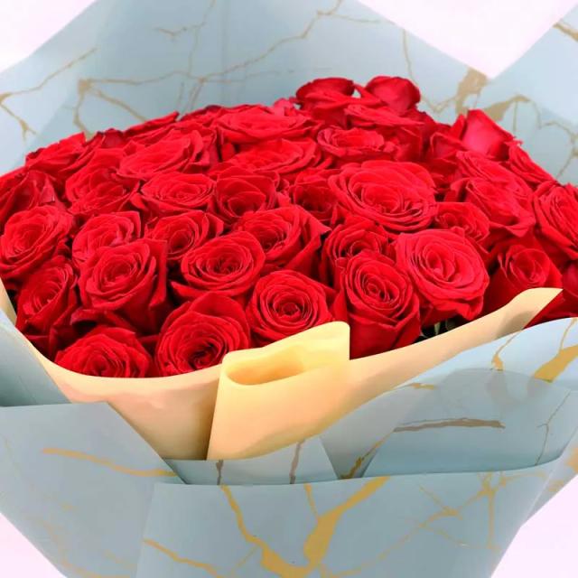 My Love 75 Red Roses Bouquet