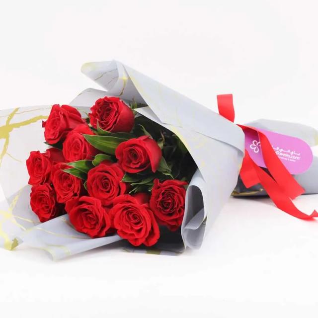 Beauty 11 Red Roses Bouquet