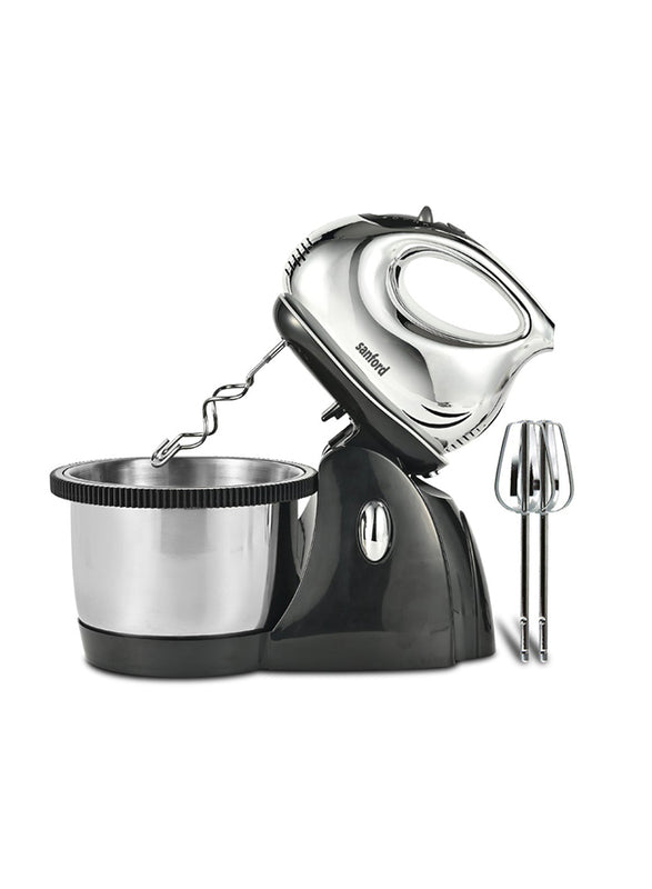 Sanford 2L Stand Mixer, 300W, SF1354SM BS - Silver/Black