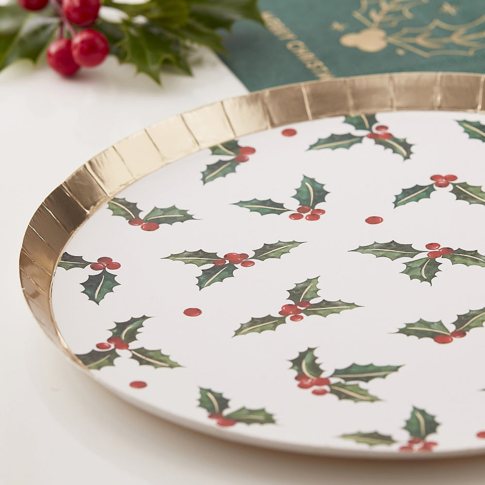 Christmas Paper Plate