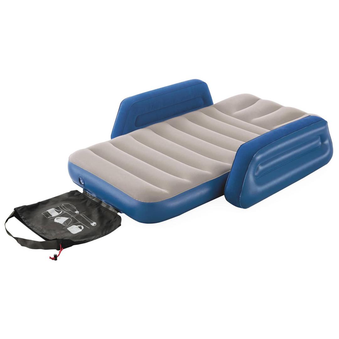 Bestway 1-Person Inflatable Air Bed for Kids Blue & Gray (76 x 145 x 18 cm)