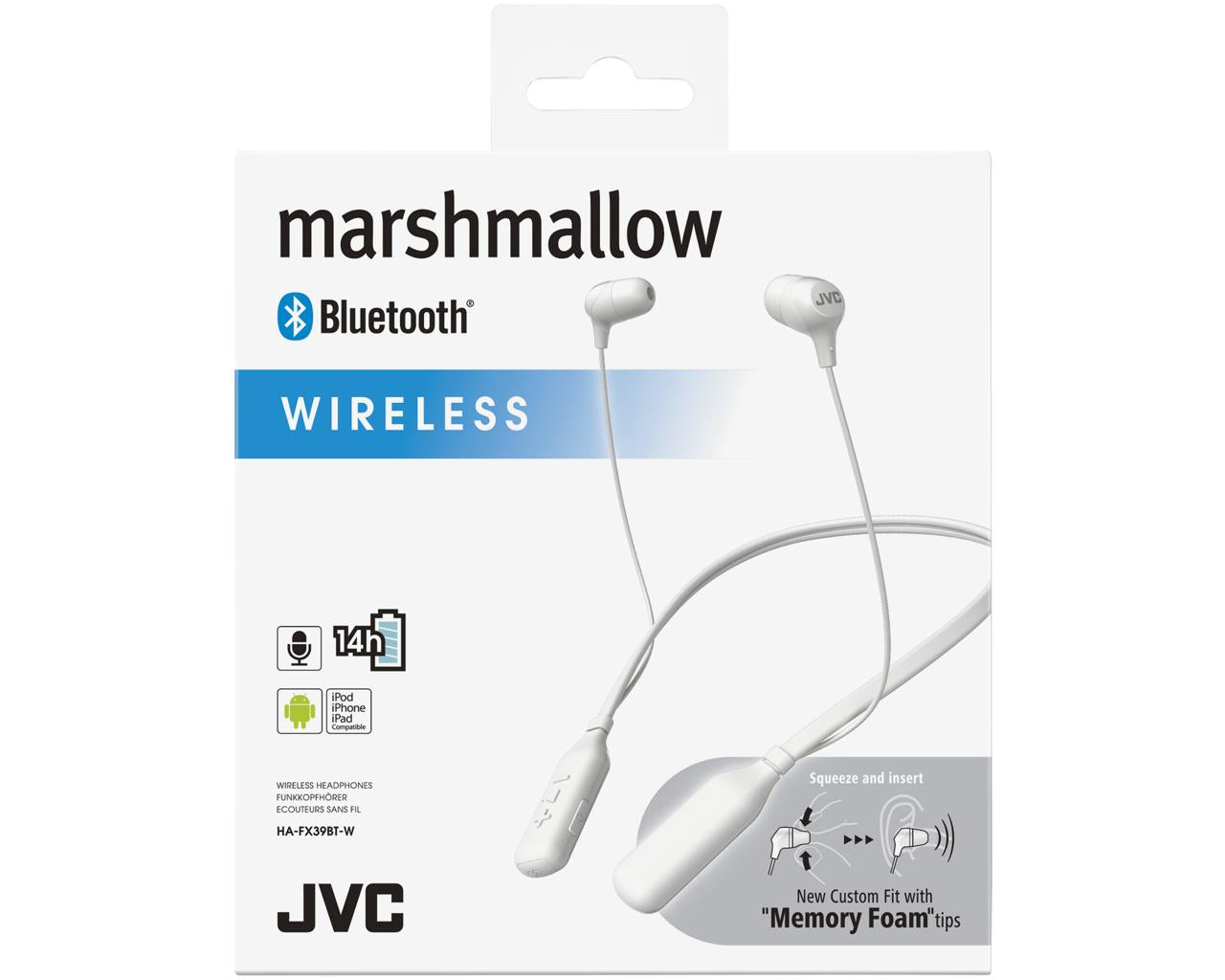 JVC Wireless In ear Headphone HA FX39BT LetsTango