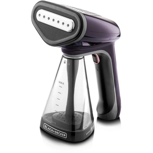 BLACK+DECKER Stainless Steel 2 Liter 2000 Watt Steamer Stand Iron - White  Gold GSTD2050-B5