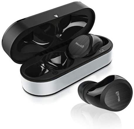 Merlin sonic air wireless outlet earbuds white