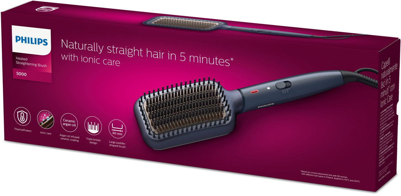 How to use cheap philips hair straightener brush