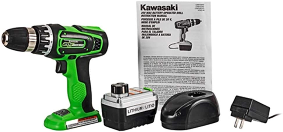 Kawasaki 19.2 v cordless best sale drill manual